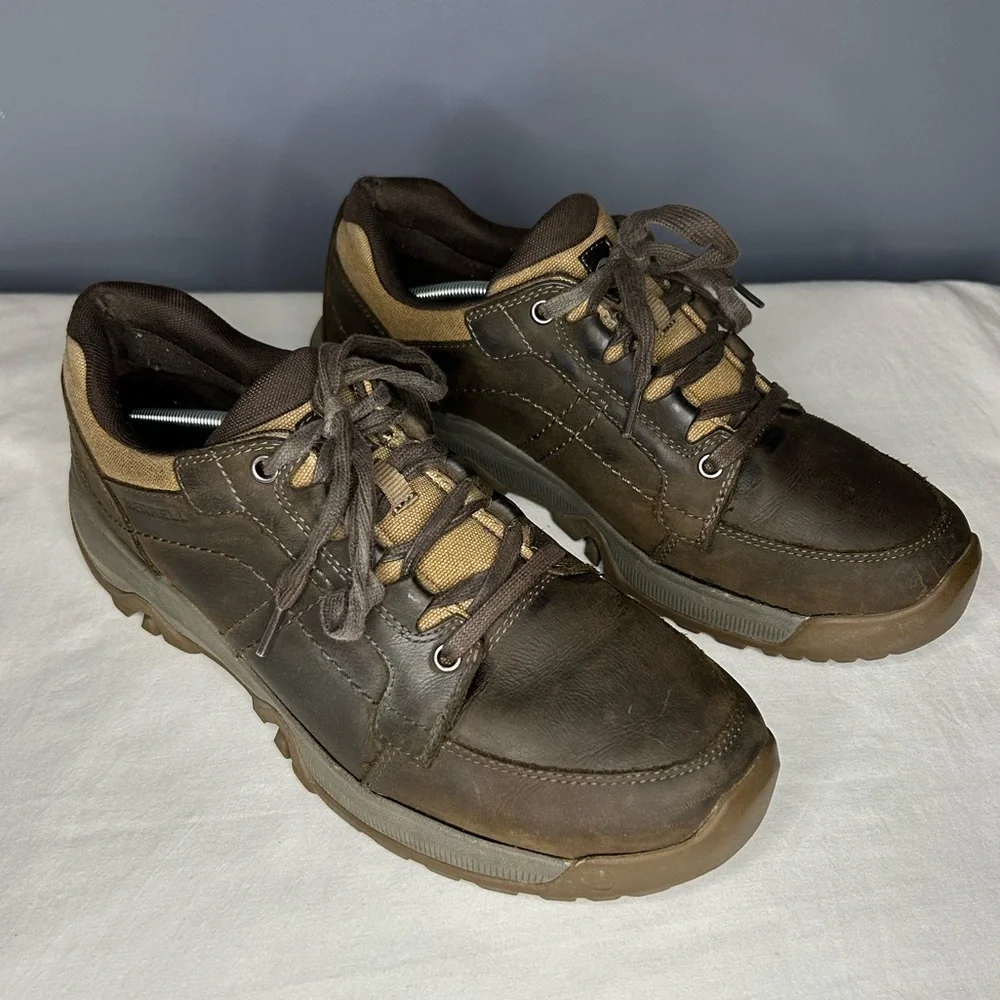 Merrell Mens Anvik Pace Hiking Shoes Lace Up Size 12 Casual Trail Brown J16727